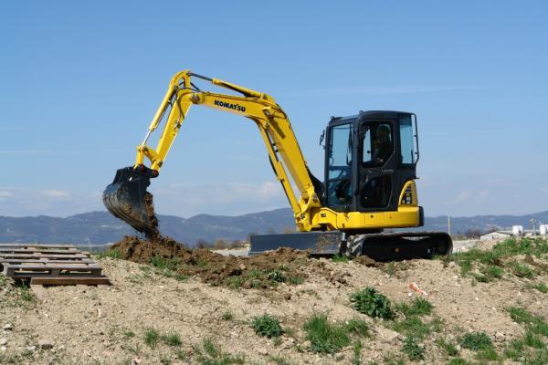 Мини-экскаватор Komatsu PC45R-8