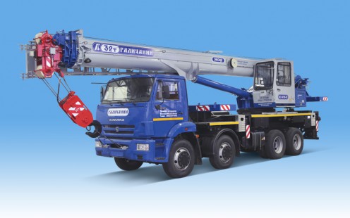 Автокран КАМАЗ-6540 32 т (овоид)