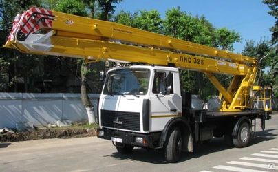 Автовышка МАЗ 6303 ПМС 328 28 м