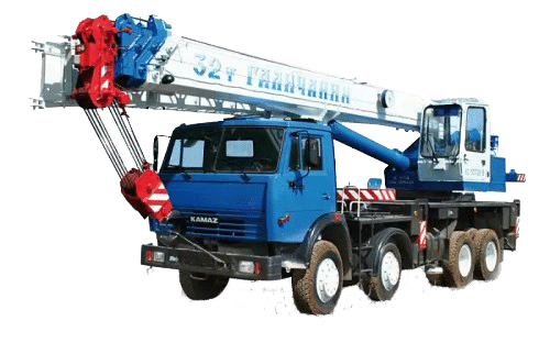Автокран 25 т (стрела 28 м)