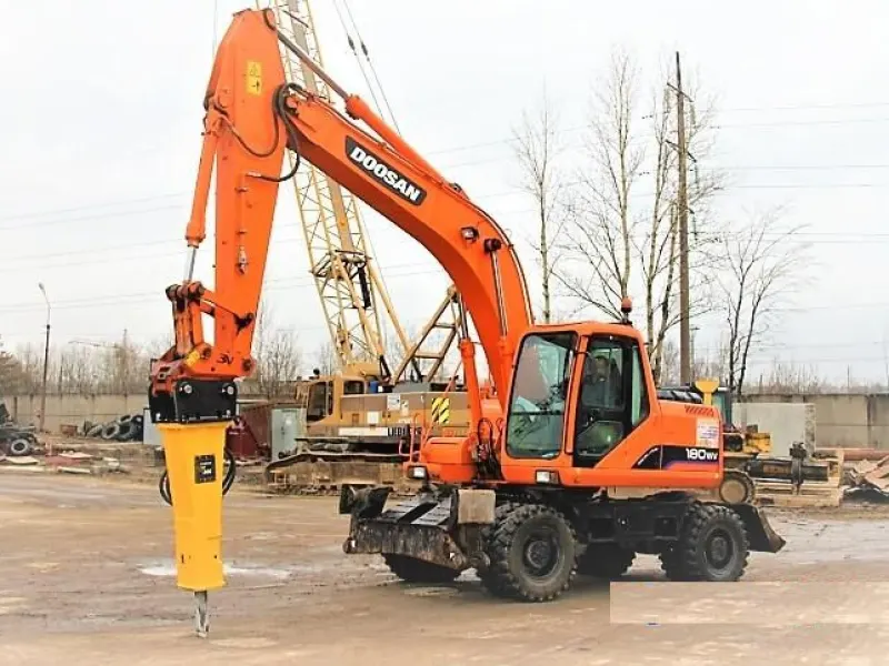 Экскаватор Doosan SOLAR 210WV (Гидромолот)