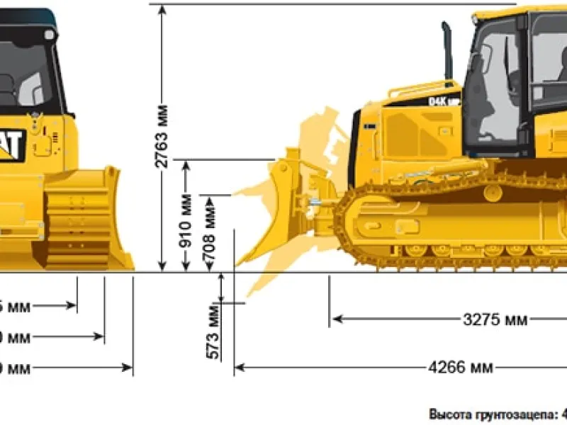 Бульдозер Caterpillar D4