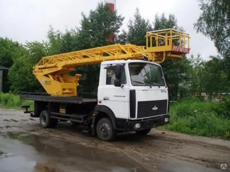 Автовышка МАЗ 4371 18 м телескоп
