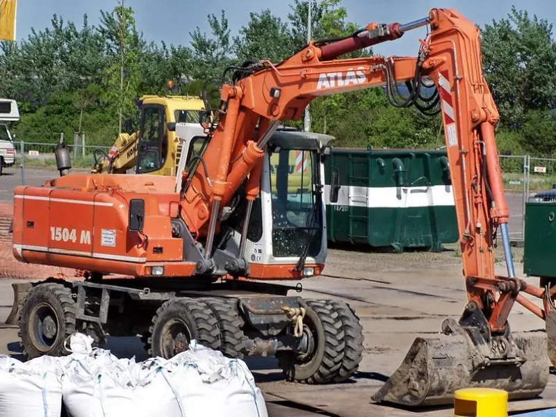 Колесный экскаватор Atlas 1504M