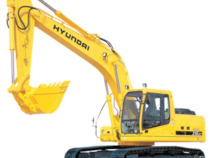 Гусеничный экскаватор Hyundai R210LC-7