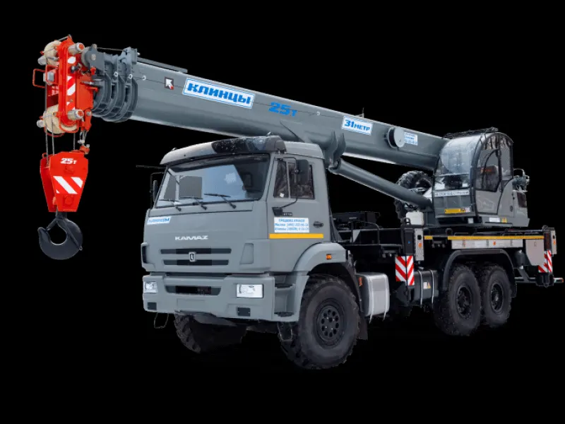 Автокран 25 т (стрела 31 м)