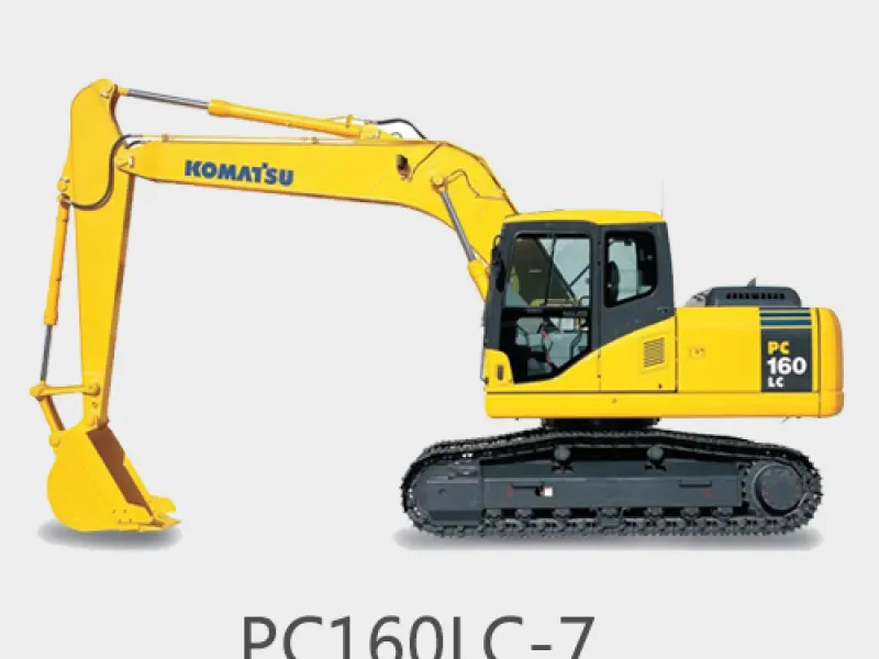 Гусеничный экскаватор Komatsu PC160LC-7