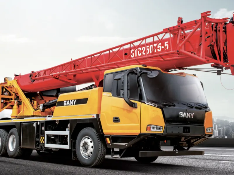 Автомобильный кран SANY STC250T5-5 грузоподъёмностью 25 т